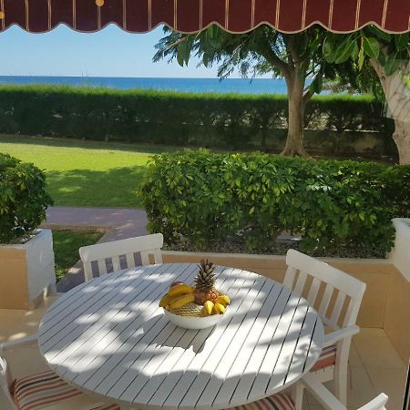 First Line Seaside Apartment San Agustin  Bagian luar foto