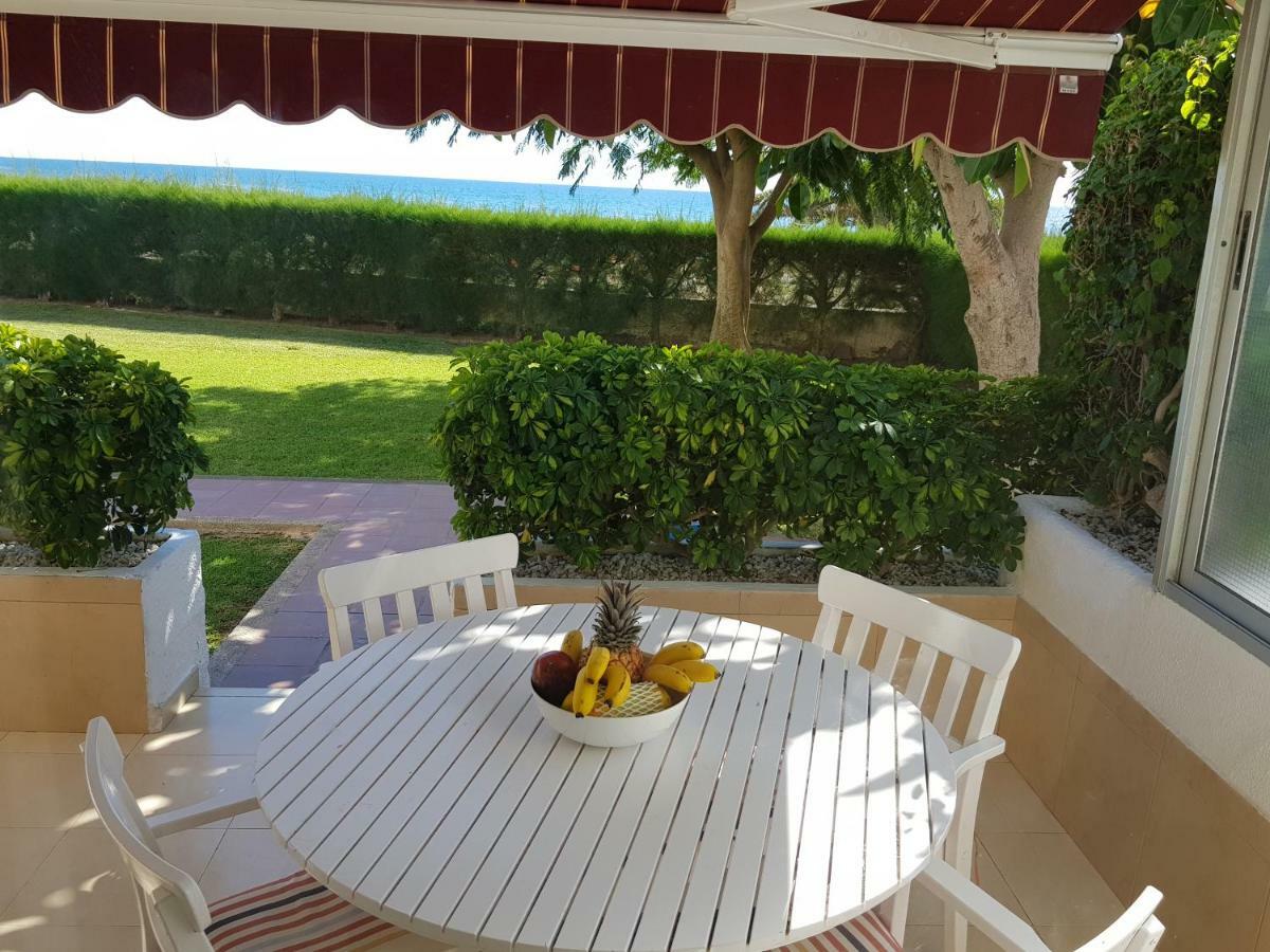 First Line Seaside Apartment San Agustin  Bagian luar foto