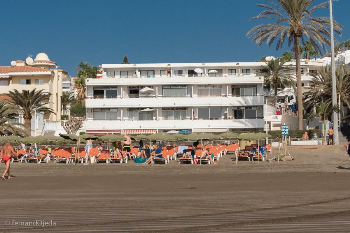 First Line Seaside Apartment San Agustin  Bagian luar foto