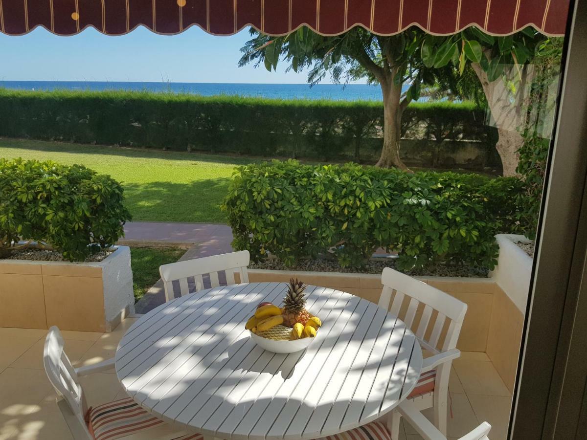 First Line Seaside Apartment San Agustin  Bagian luar foto