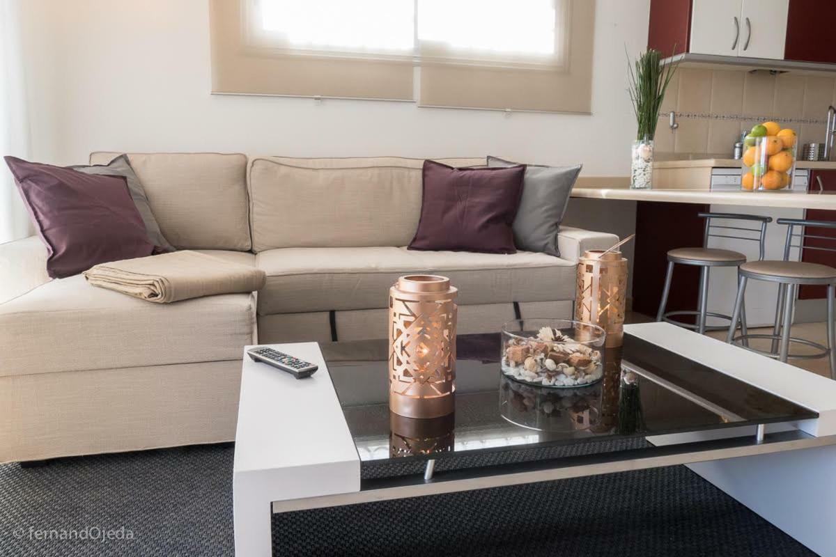 First Line Seaside Apartment San Agustin  Bagian luar foto