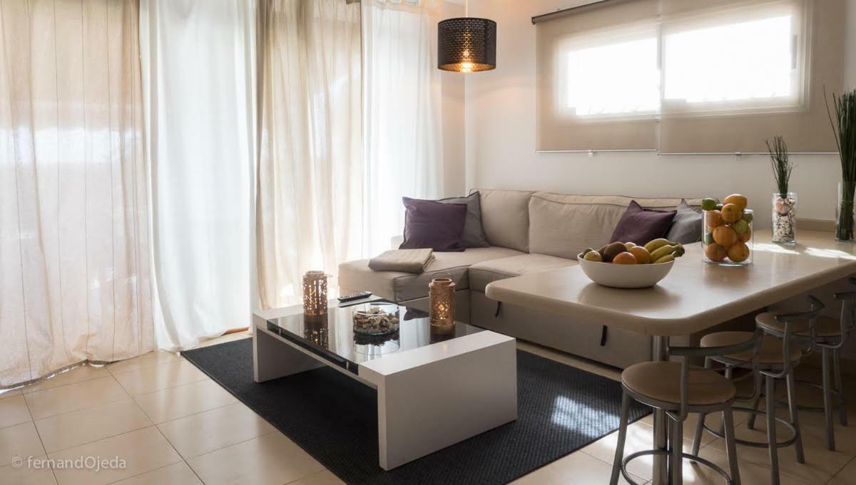 First Line Seaside Apartment San Agustin  Bagian luar foto